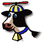 smileys 19126-cow_in_hat.gif