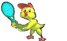 smileys 14442-Duck_plays_tennis.gif