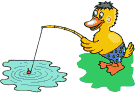 smileys 21907-Duck_fishes.gif