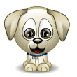 smileys 2647-emoticone-chien-content-28492.gif