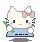 smileys 2975-chat-ecrit-028.gif